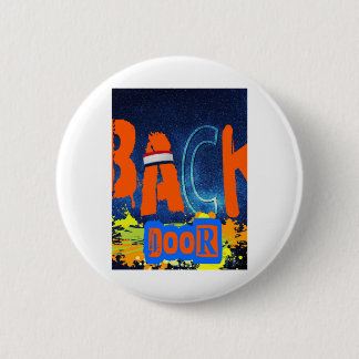 “back Door Chemistry” Design Chiffon Top 6 Cm Round Badge