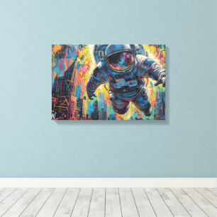BACK DOWN IN THE CITY-NYC 10 CANVAS PRINT