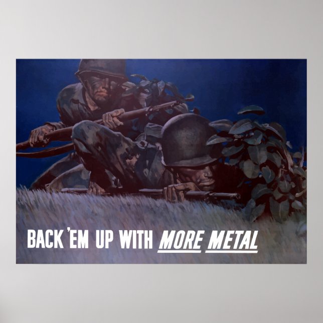 Back 'Em Up Poster (Front)