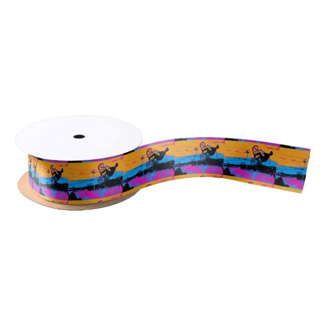 Back-flip BMX Satin Ribbon (Spool)