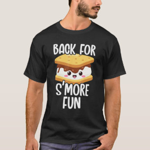 Back For Smore Fun Marshmallow Campfire Roasting C T-Shirt