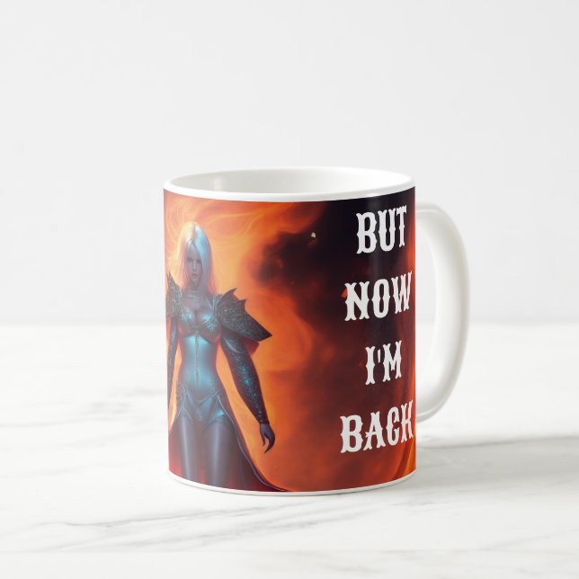  BACK FROM HELL DESIGN COFFEE MUG (Front Right)