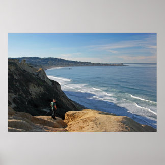 Back from Tour ~ Torrey Pines Blacks Beach to La J Poster
