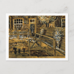 Back Garden of Sien's Mother's House, the Hague Postcard
