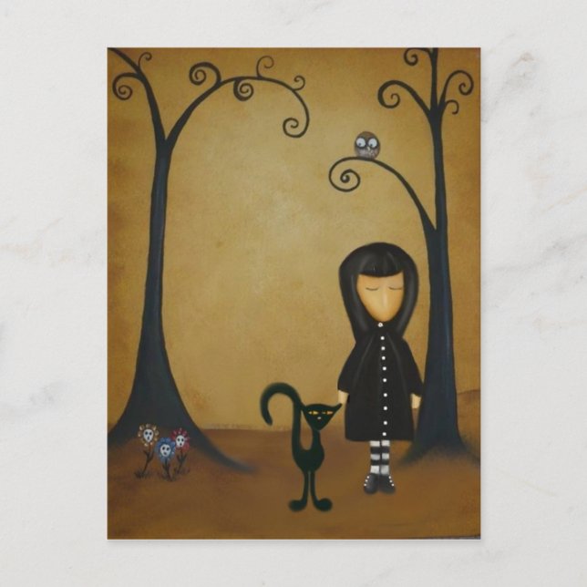 Back In Black Postcard (Front)