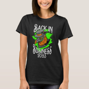 Back In Business 2023 Medieval Plague Doctor T-Shirt