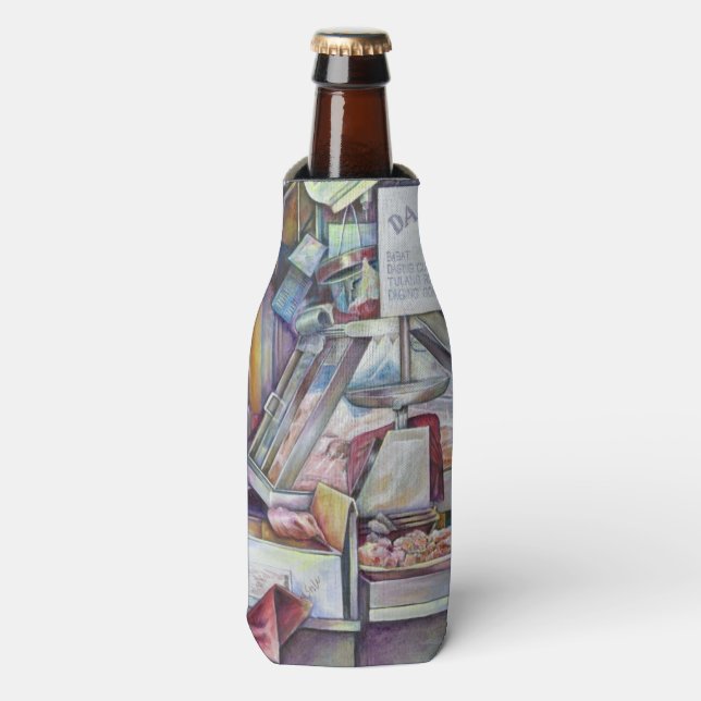 Back in Ten Minutes, Forgot my Wife's Birthday Bottle Cooler (Bottle Front)