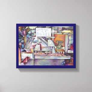 Back In Ten Minutes Forgot Wife Birthday Canvas Pr