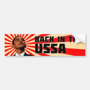 Back in the USSA bumpersticker Bumper Sticker