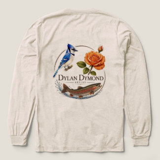 Back Logo Long Sleeve Tri-Blend Shirt