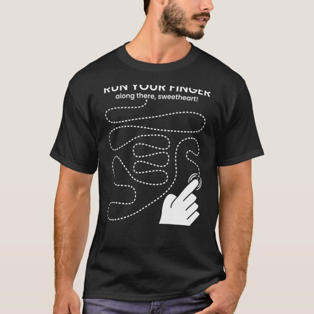Back Massage Track For Moms Or Daddys Back T-Shirt (Front)