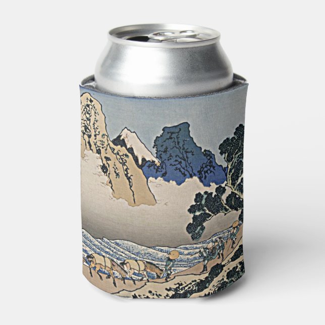 Back of Fuji mountain from Minobu river Hokusai  Can Cooler (Can Front)
