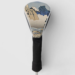Back of Fuji mountain from Minobu river Hokusai Golf Head Cover