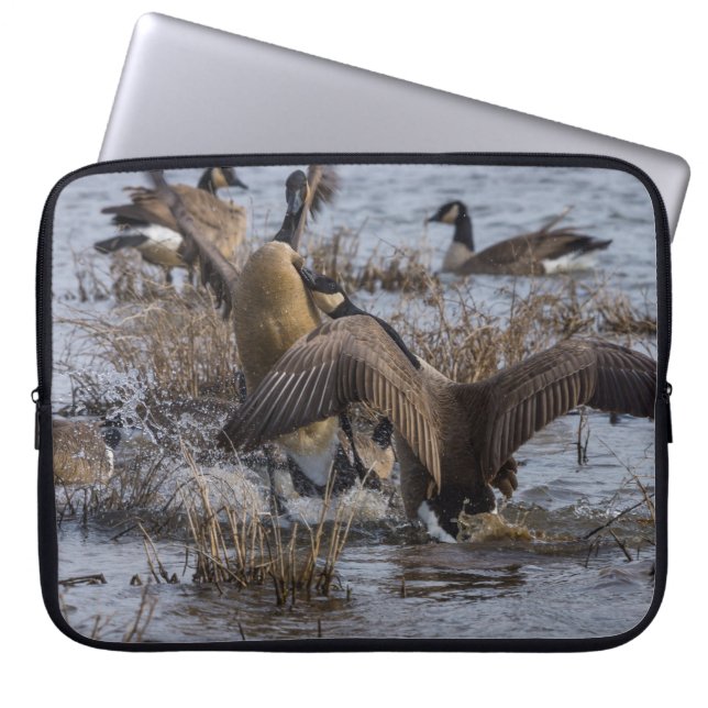 Back Off Laptop Case (Front)