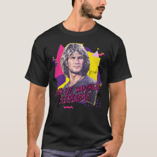 Back Off Warchild Seriously Swayze as Bodhi Quote T-Shirt