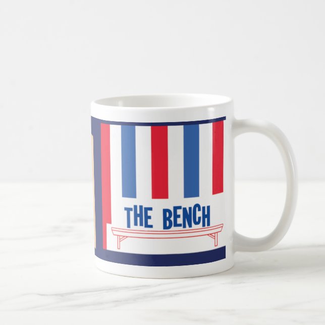 Back on the Bench / The Bench mug (Right)