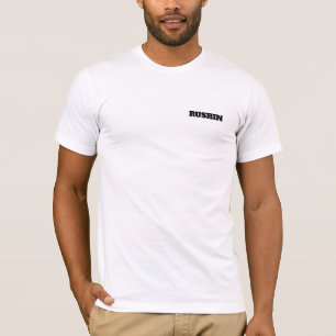 Back Print Staff Employee Corporate Branding Style T-Shirt