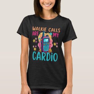 Back School Psychologist Aba Sped Walkie Calls Are T-Shirt