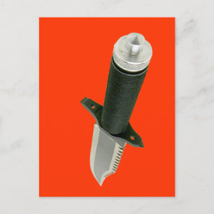 BACK STABBER POSTCARD