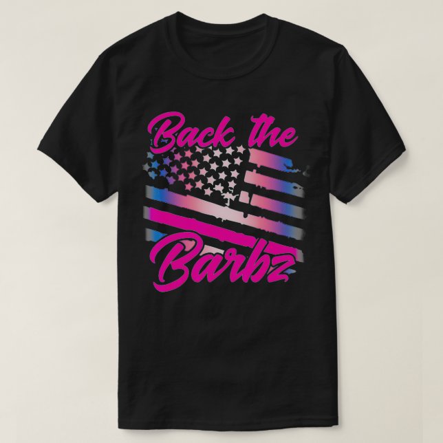 Back The Barbz  T-Shirt (Design Front)