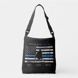 Back the Blue Crossbody Bag