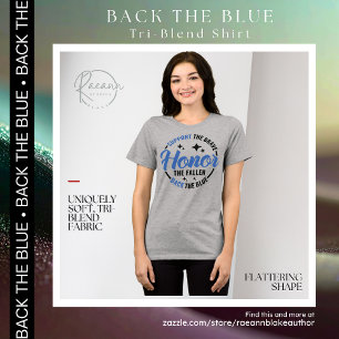 Back the Blue Tri-Blend Shirt