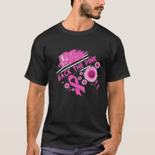 Back The Pink Breast Cancer Awareness Flag Toddler T-Shirt