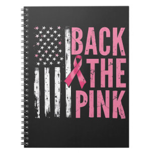 Back the Pink Breast Cancer Awareness Month Notebook