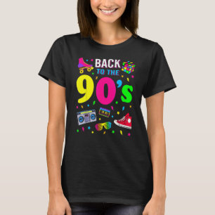 Back To 90's 1990s Vintage Retro Nineties Costume  T-Shirt