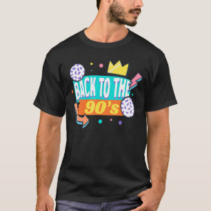 Back to 90s Nineties Music Cassette Boombox Retro T-Shirt