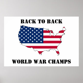 Back to Back Champs Poster