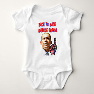 Back To Back,President Barack Obama_ Baby Bodysuit