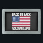 back to back world war champion belt buckle<br><div class="desc">back to back world war champion belt buckle is a cool gift for friends or family.</div>