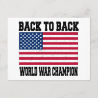 Back to Back World War Champion