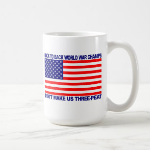 Back to Back World War Champs gear - WW Champions Coffee Mug