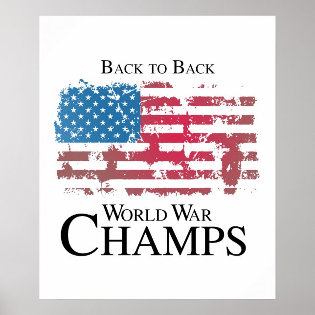 Back to back world war champs.png poster (Front)