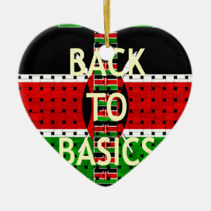 Back to Basics Ceramic Tree Decoration