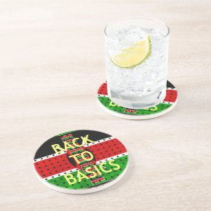 Back to Basics: Kenya Flag Themed Weaving Culture Coaster