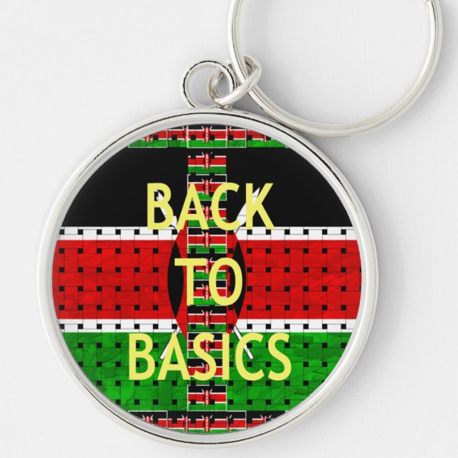 Back to Basics Key Ring (Front)