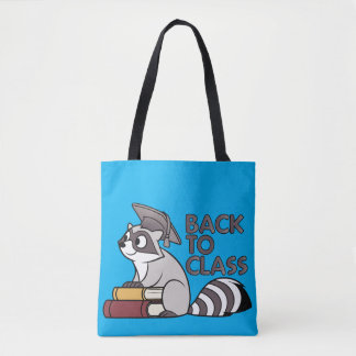 Back to Class 2025 Racoon Design Tote Bag