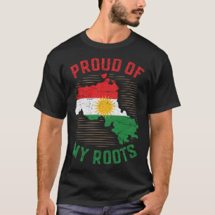 Back to Kurdistan Flag Kurdisch Kurd Erbil Kurdi K T-Shirt