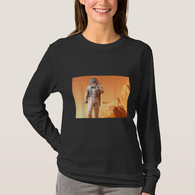 Back to Mars from Earth T-Shirt (Front)