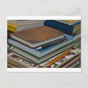 back to scholl postcard