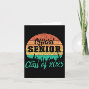 Back To School4 Senior 2025  Card
