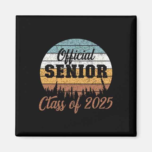 Back To School5 Senior 2025  Magnet (Front)