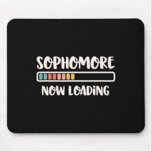 Back To School 10th Grade 10 Sophomore Now Loading Mouse Pad