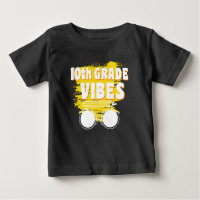 Back To School 10th Grade Vibes Shirt First Day