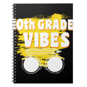 Back To School 10th Grade Vibes Shirt First Day Notebook