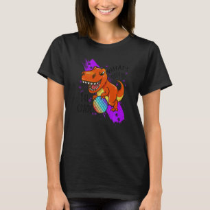 Back To School 1st Grade Dinosaur Rex Pop It Fidge T-Shirt