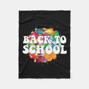 Back To School 2025 Fleece Blanket